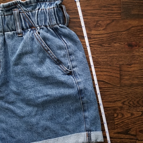 🚫SOLD🚫S.O.N.G▪︎Paperbag Denim Shorts - Picture 10 of 12